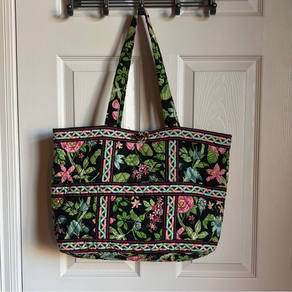 Vera Bradley Botanica Tic Tac Tote
